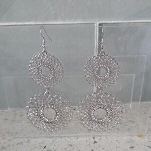 Elegant Silver Dangle Earrings